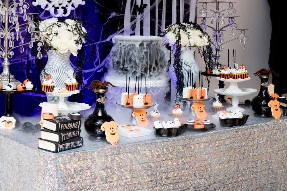 Creepy Party Décor Theme For Baby Shower Event