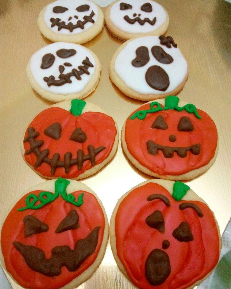 Tasty Cookies With Spooked Look